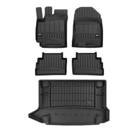 Kit Tapis De Sol Et Coffre Pour Hyundai Kona 2017 2022 TPE Noir