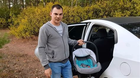 как установить автолюльку в машину - YouTube