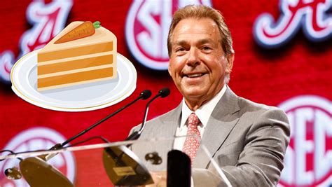 Nick Saban Gives Alabama Qb Battle Update Through Grandma S Cake Outkick