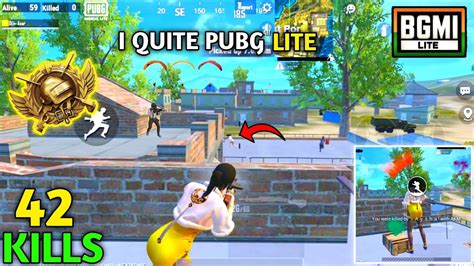 I Quite Pubg Lite Kills Vs Clutches Pubg Mobile Lite Bgmi Lite