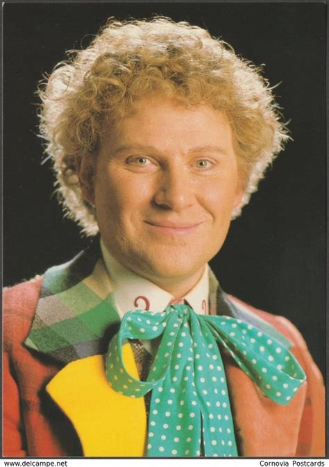 Colin Baker As Doctor Who C1985 Bbc Enterprises Postcard For