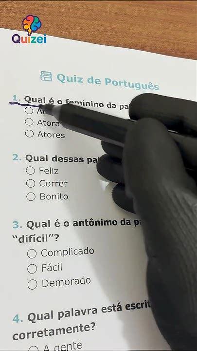 Quiz De Portugues Gramatica - Quiz de Português 📚🇧🇷 | Gramática, Ortografia e Vocabulário - YouTube