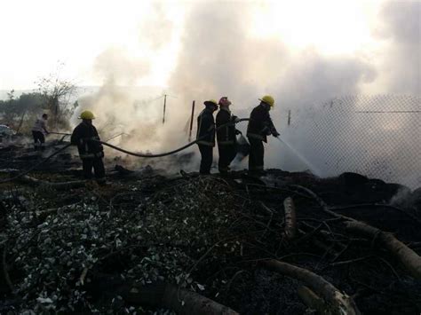 Atienden Servicios De Emergencias Incendio En Mineral De La Reforma