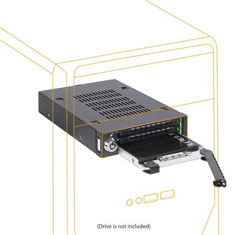 Buy Icy Dock Triple Bay Sas Sata Hdd Ssd Mobile Rack For