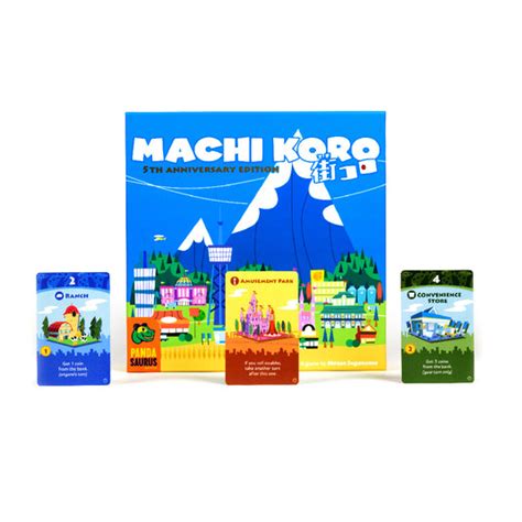 Machi Koro Board Game - Japanese City Building Strategy Game – Asmodee North America