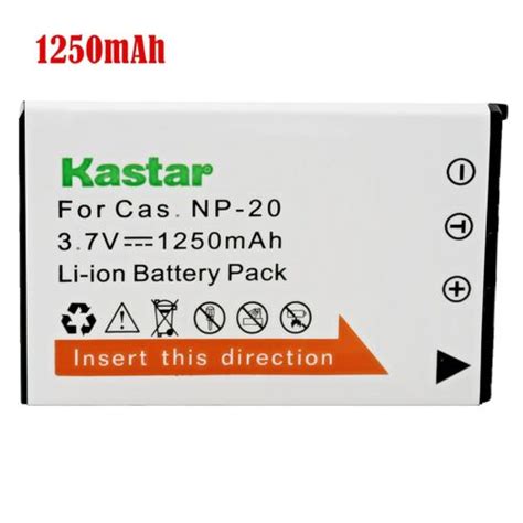 X Kastar Battery For Casio Np Np Exilim Ex M M S S Z Z