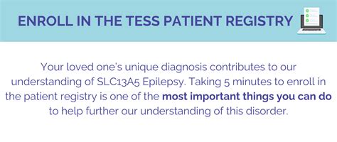 Join The Registry Tess Research Foundation