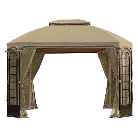 Garden Winds Replacement Canopy Top For Terrace Gazebo Riplock