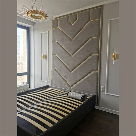 Мягкие стеновые панели в интерьерах спальни | Luxury bedroom decor ...