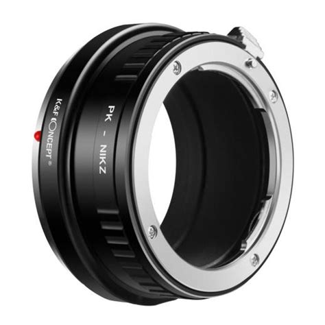 PK NIK Z Lens Adapter Handmatige Focus Compatibele Pentax PK Lenzen