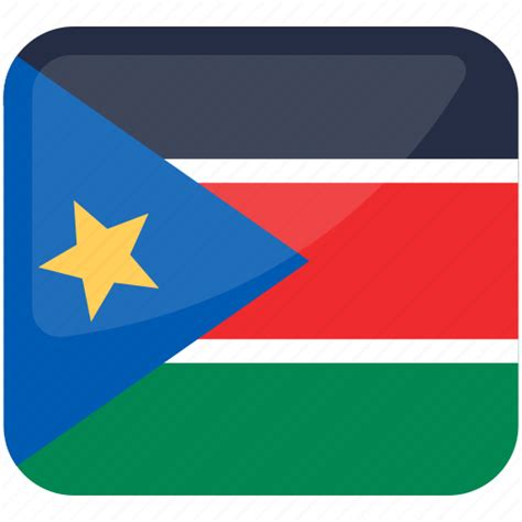 Flag Of South Sudan South Sudan Flag National Flag Country Icon