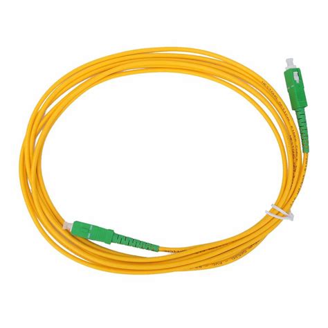 Extralink Patchcord SC APC SC APC SM G652D Simplex 3 0mm 3 0m Online