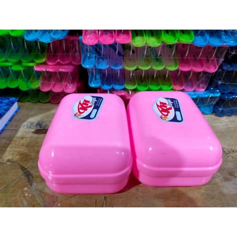 Jual Tempat Sabun Mandi Batang Kotak Sabun Mini Soap Box Warna Wadah