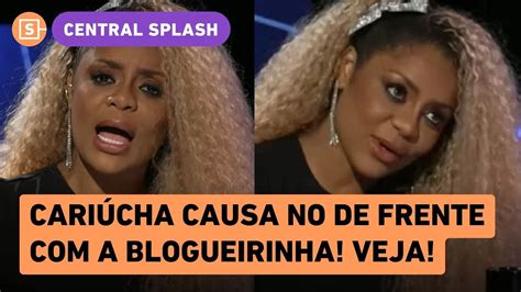 O que Cariúcha falou no De Frente Blogueirinha Patrícia x Eliana