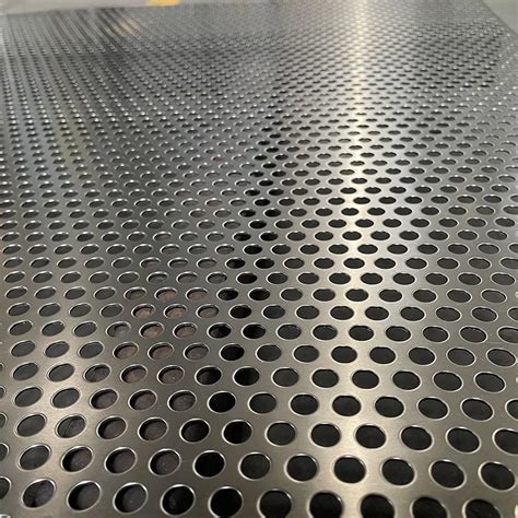 Perforated Round Hole Stainless Steel Sheets Supplier