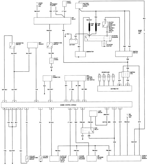 Diagram 4 Cylinder Engine - Wiring Diagram