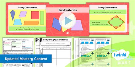 PlanIt Maths Y4 Properties Of Shapes Lesson Pack Geometric Shapes 2