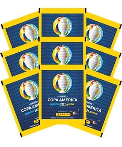 Pack 25 Sobres Para Album Panini Copa America 2021 Cuotas sin interés