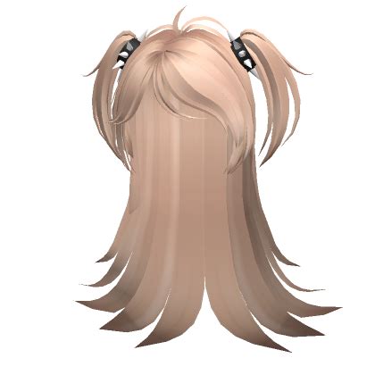 Blonde Emo Scene Long Sidepart W Spiky Bracelets Roblox