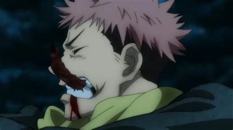 Itadori Eats Sukuna S Finger Firts Finger Jujutsu Kaisen Youtube