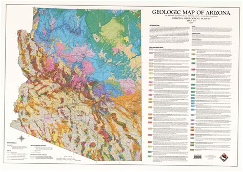 Geologic Map Of Arizona Azgs