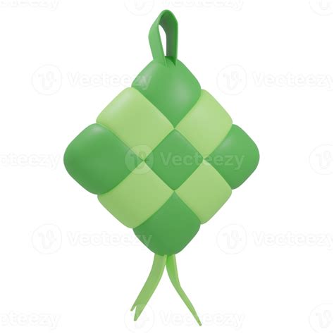 3d Ketupat Transparent Background 21613411 Png