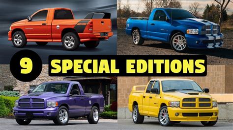 Special Edition Dodge Ram Trucks