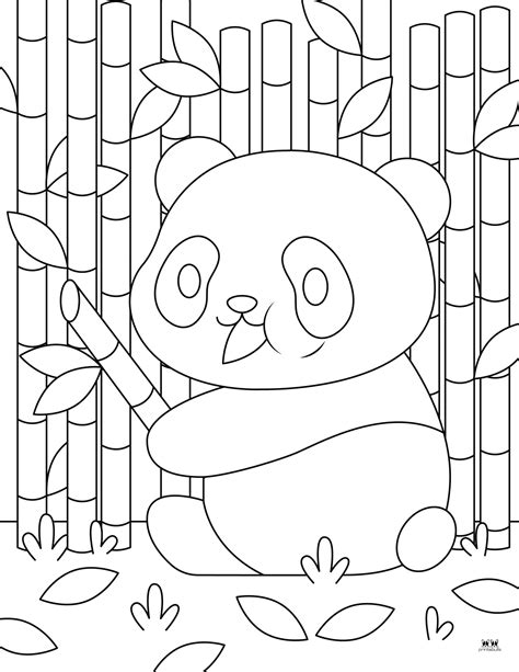 Panda Coloring Pages 25 Free Printables Printabulls