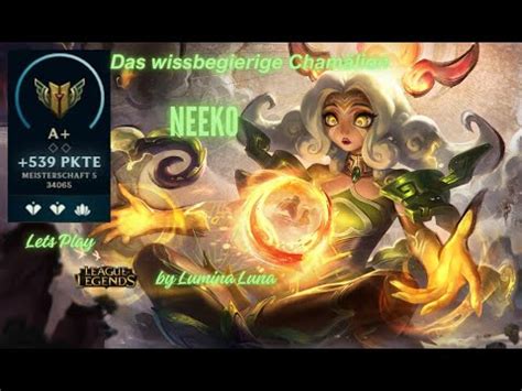 Neeko Das Wissbegierige Cham Leon League Of Legends Aram Full Match