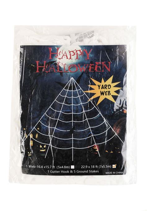 23ft Spider Web Outdoor Halloween Decoration Spider Webs