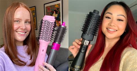 Bargain Vs Bougie We Compare Our Top Hot Air Brushes For Smooth Shiny Hair