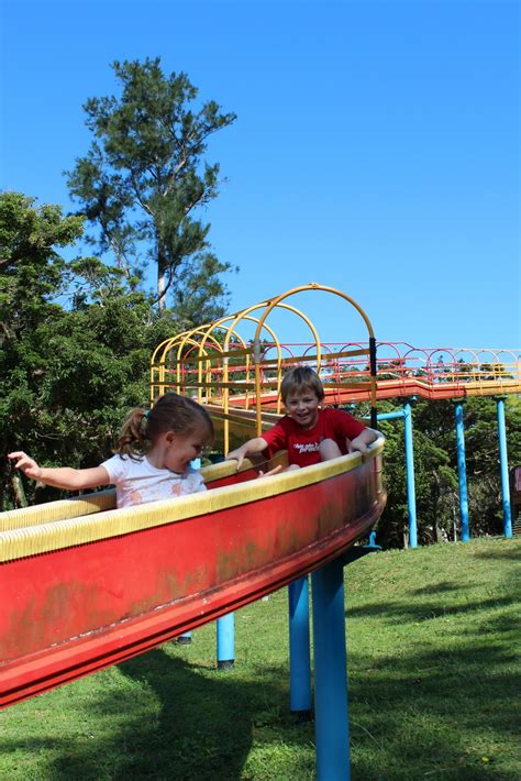 Enjoying Life With 4 Kids: Playing at the Rollerslide Park