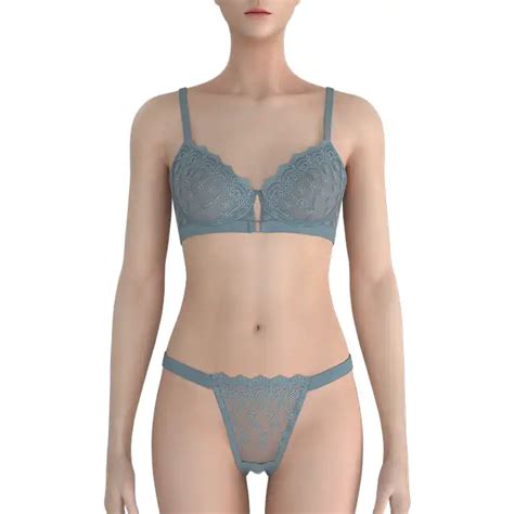 Wholesale Comfortable Seamless Lace Lingerie Set For Women Sexy Print Bra And Panty With
