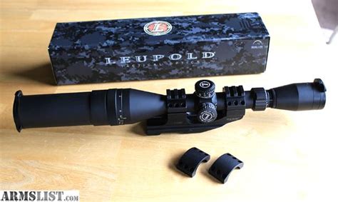 Armslist For Sale Leupold Mark Ar Mod 1 4 12x40mm Matte Mil Dot