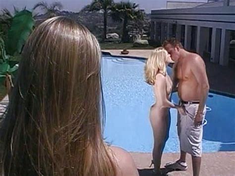 Wild Threesome Fuck Outdoors By The Pool In The Sunshine With Cum Facials Cal Vista Pictures