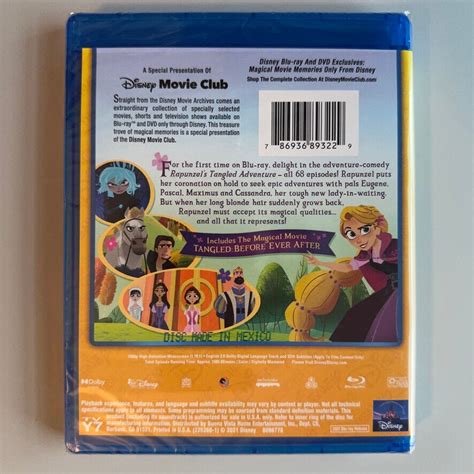 Rapunzel S Tangled Adventure The Complete Series Blu Ray Disney