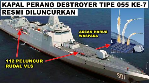 Ngeri Kapal Perang Destroyer Type Renhai Class Ketujuh Resmi