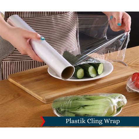 Jual PLASTIK CLING WRAP 30CM X 30M PLASTIK SERBAGUNA UTK BUNGKUS