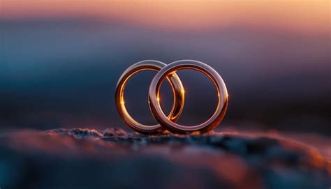 Wedding Rings Swapped A Symbol Of Eternal Love And Commitment Two