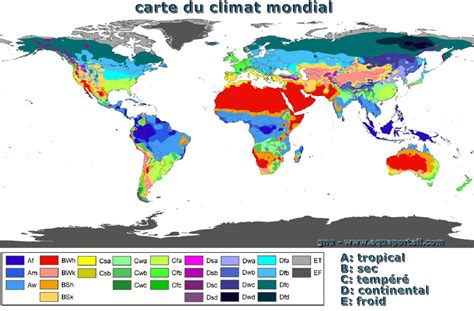 Carte Des Climats Voyage Carte Plan