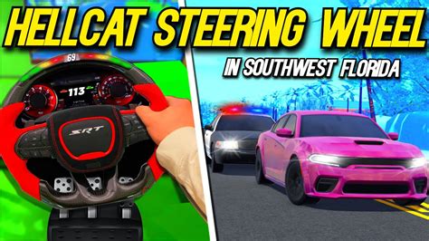 Driving A Hellcat With A Steering Wheel In Southwest Florida Youtube