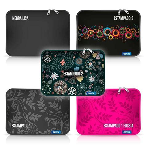 Funda Notebook Cdtek Neoprene Estampadas Ryr Computacion