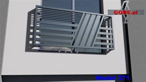 barierki na okno bez balkonu Galaxy 371 | Balcony grill design, Balcony ...