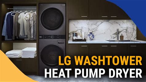 LG WashTower With Heat Pump Dryer YouTube