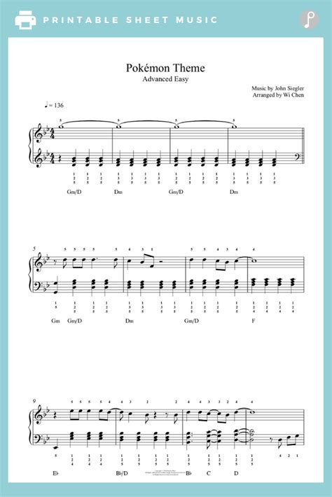 Pokemon Theme Song Guitar Chords Easy Guitar Chord Song