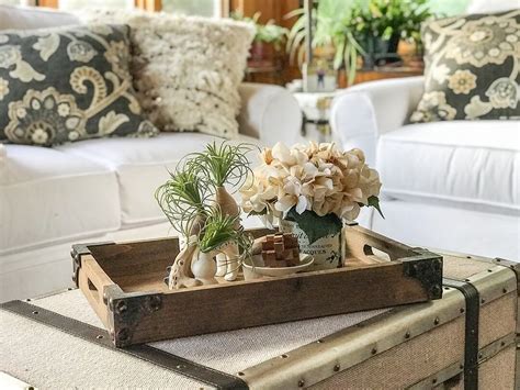 How To Style A Coffee Table Tray Love My House Blog