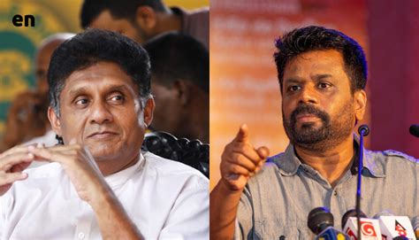 Battle Between Sri Lankas Main Opposition Sjb And Popular Jvp Led