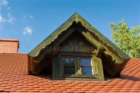 Gable dormer stock photo. Image of detail, architecture - 75057706