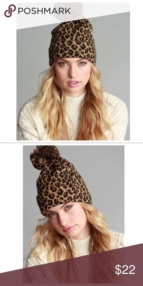 Leopard Print Pom Beanie Leopard Print Pom Beanie Clothes Design