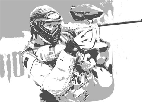 Paintball Player Game - Free vector graphic on Pixabay